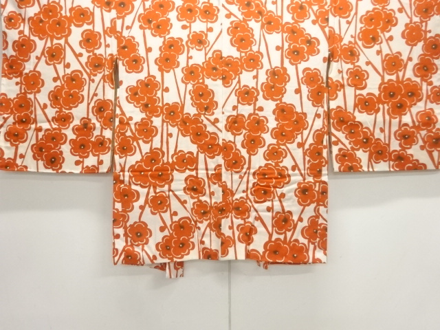 未使用品　枝梅模様羽織